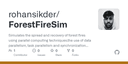 ForestFireSim GitHub repository preview